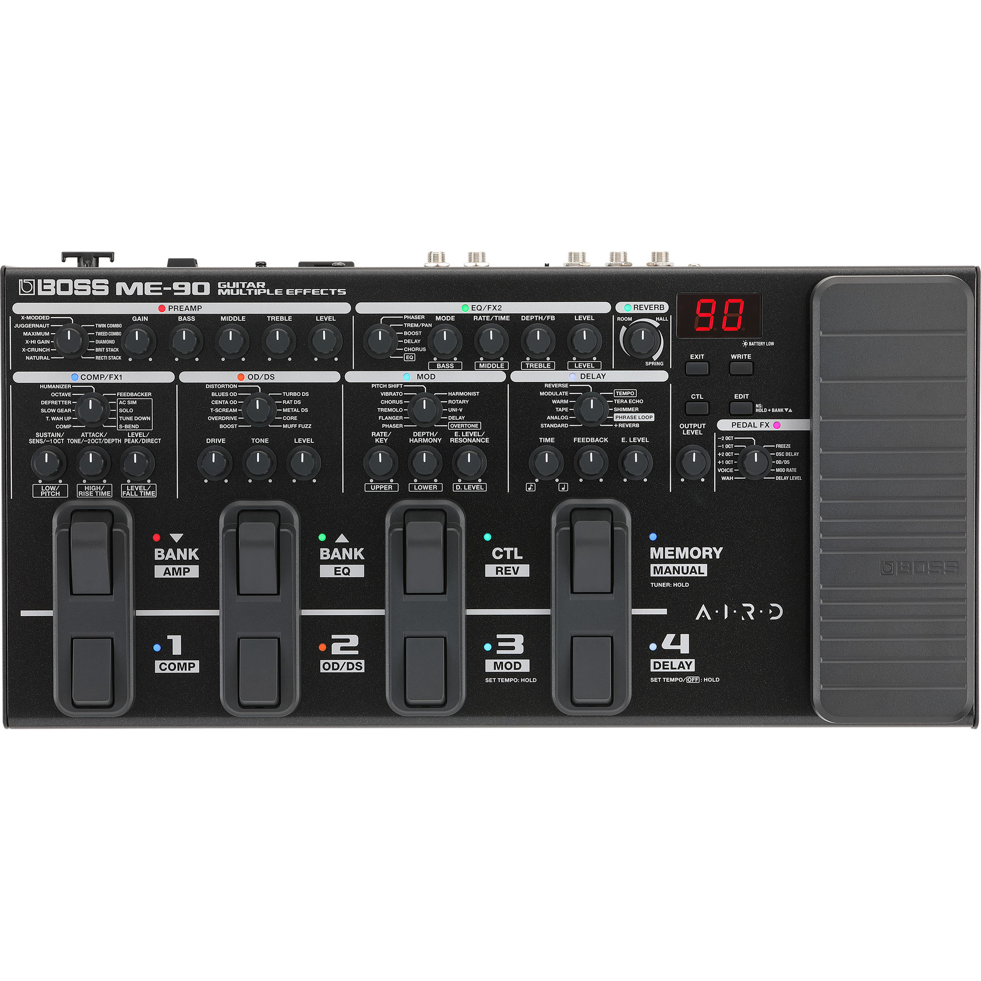 BOSS GUITAR MULTI EFFECTS PEDAL ME-90